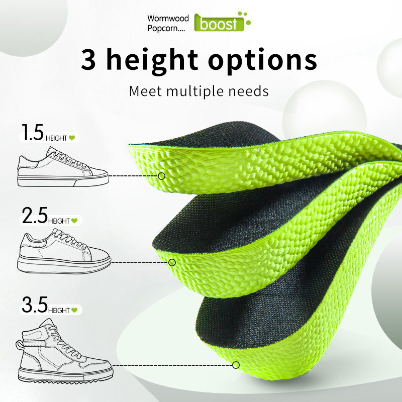 The Sneaker Care - Memory Foam Height Increase Insoles for