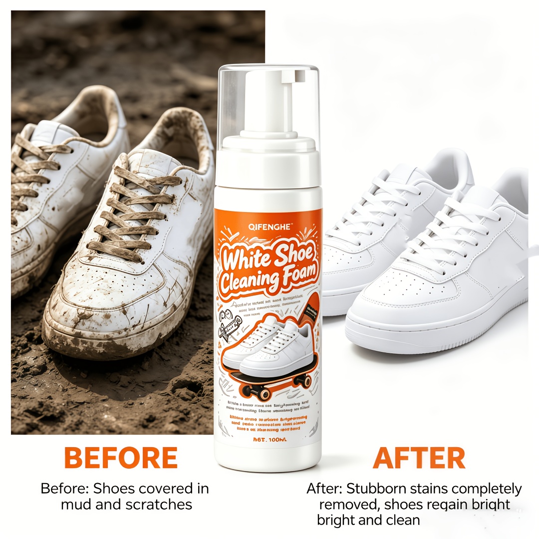 Portable No Rinse White Shoe C - огляд і ціна The Sneaker Care