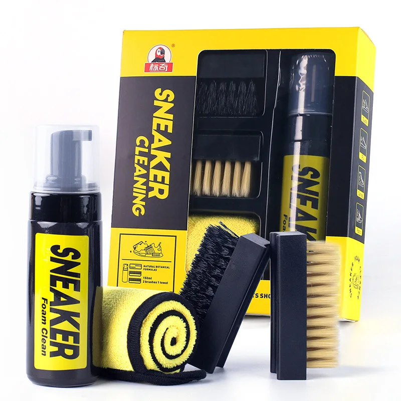Water-Free Foam Sneakers Clean - огляд і ціна Sneaker Shoe Care Kit
